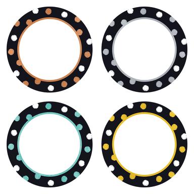 I  Metal Dot Circles Classic Accent Variety pack  (5.5''(13.9cm) (36 pcs)