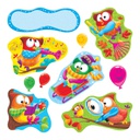 Owl-Stars! Characters B.B.SET  (11owls,5 balloons,1 blank sign)(17pcs)