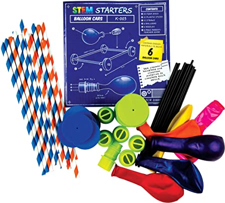 STEM Starters: Balloon Cars (60pcs)(Gr: 3-9)