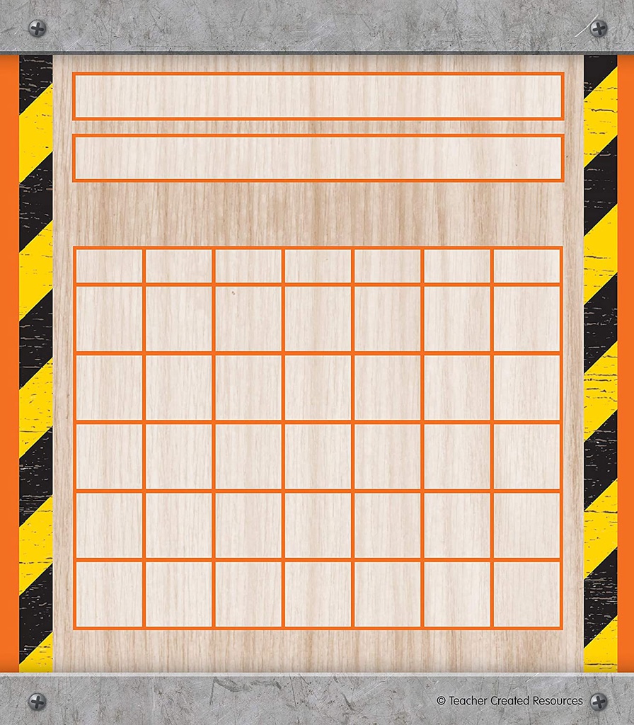 Under Construction Incentive Chart pads  (13.3cm x15.2cm)    (36 pcs)