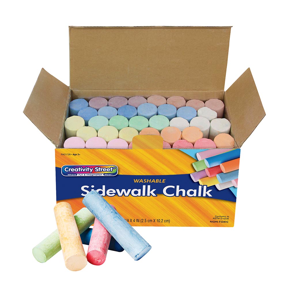 CREATIVITY STREET SIDEWALK CHALK (36 pcs)