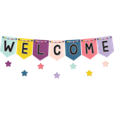 Oh Happy Day Pennants Welcome Bulletin Board(60pcs)