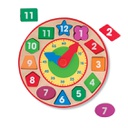 Shape Sorting Clock Wooden Toys (3+yrs)