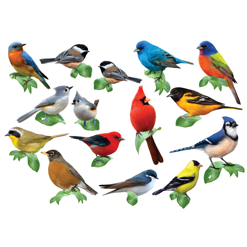 SONGBIRDS MINI SHAPED PUZZLE SET/12 PUZZLES (AGE 10+) (500 pcs)