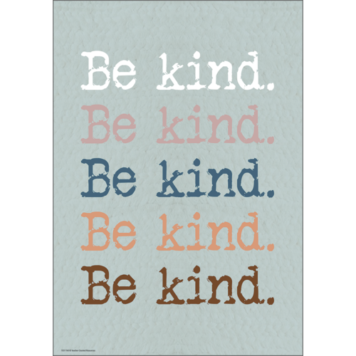 BE KIND POSTER Poster (19&quot;x 13.5&quot;) (48cm x 34cm)
