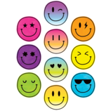 Brights 4Ever Smiley Faces Accents  10 designs (6''=15.24cm) (30pcs)