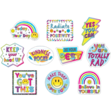 Brights 4Ever Positive Sayings Accents  10 designs (6''=15.24cm) (30pcs)