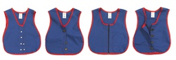 [CFX361322] Manual Dexterity Vests (Buttons &amp; zipper, zipper, buttons, snap)(4pcs)
