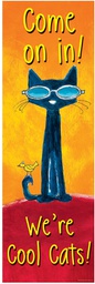 [EP62639] Pete the Cat Welcome! Banner (16&quot;x48&quot;) (40.6cmx121.9cm) (1pc)