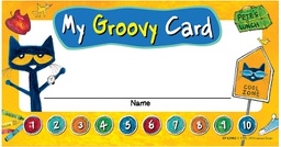 [EPX63942] Pete the Cat® My Groovy Punch Cards  60 Punch Cards