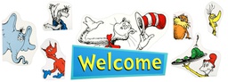 [EU842660] Dr Seuss Cat In The Hat Go Arounds Welcome!  (4 panels)