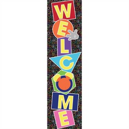 [EUX849723] GEO MICKEY WELCOME  VERTICAL BANNER (4ft=(1.2m)  (1pc)