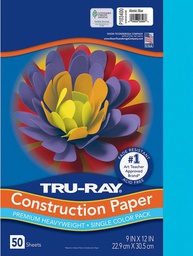 [P103400] TRU-RAY 9"x12" (22.8cmx30.4cm) ATOMIC BLUE 50 CT - 50