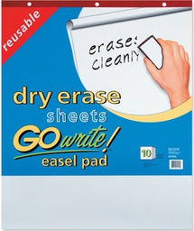 [PEP2530] GOWRITE EASEL PAD 25''x30''(63.5cmx76.2cm) 10ct