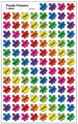 [T46081] Puzzle Praisers Mini Stickers (8sheets)(800stickers)(8''x4.1''x0.08'')(20.3cmx10.4cmx0.2cm)
