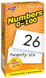 [T53107] Numbers 0-100 Flash Cards