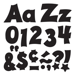 [T79802] Black 4 Friendly Combo Letters
