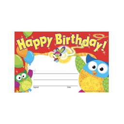 [T81044] Happy Birthday Owl-Stars! Awards (13.9cmx21.5cm)(30pcs)