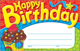 [T81049] Happy Birthday The Bake Shop (21.5cmx13.9cm)(30pcs)