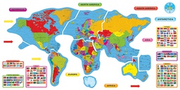 [T8259] Continents &amp; Countries BB SET   (27pcs) (35''-89cm)