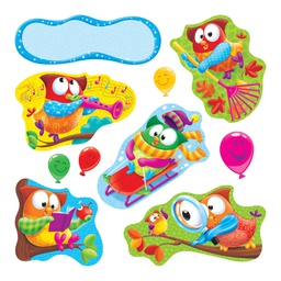 [T8365] Owl-Stars! Characters B.B.SET  (11owls,5 balloons,1 blank sign)(17pcs)