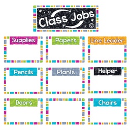 [T8780] Color Harmony Wipe-Off Class Jobs Mini BB Set (14''=35.5cm)(17pcs)