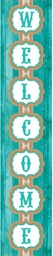 [TCRX77197] Shabby Chic Welcome Banner