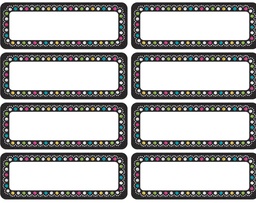 [TCRX77319] Chalkboard Brights Clingy Thingies Mini Labels 1 design (6.3cm x 2.5cm) ( 66 pcs)
