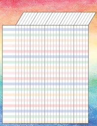 [TCR7930] Watercolor Incentive Chart