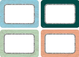 [TCR8818] Painted Wood Name Tags/Labels - Multi-Pack