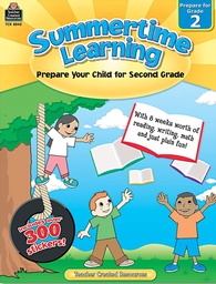 [TCR8842-1] Summertime Learning 1st Edition (Prep. for Gr. 2)