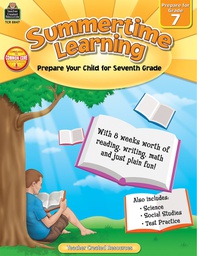 [TCR8847-1] Summertime Learning 1st Edition (Prep. for Gr. 7)