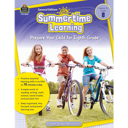 [TCR8848] Summertime Learning 2nd Edition (Prep. for Gr. 8)