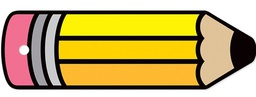 [TNTX10148] PLASTIC HALL PASS BLANK PENCIL (20cmx 6cm)(1 pc)