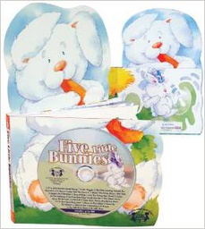 [TW1066CD] FIVE LITTLE BUNNIES
