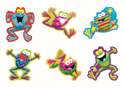 [TX10844] Frog-tastic! Mini Accent Variety pk.6 designs (7.5cm)    (36 pcs.)