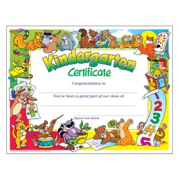 [TX342] Kindergarten Diploma C&amp;D (21.5cm x 28cm)   (30 sheets)