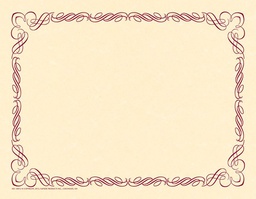 [VAX912] Arabesque Plum - Border Paper 8.5cm x 11cm(50/pk)