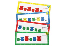[LER0753] Three Bear Family Pattern Cards (16 double-sided cards)(3+yrs)
