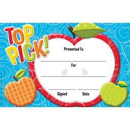 [EUX844151] Color My World Apple Recognition Awards (13.9cm x 21.5cm) (36 pk)