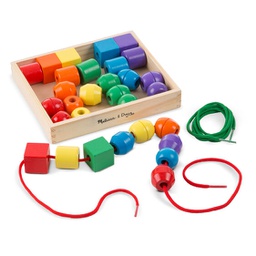 [MD544] Primary Lacing Beads Ages:3+ (30pcs, 2 laces)(4cmx4cm)