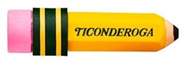 [DIX38936S] Ticonderoga Pencil-shape Latex-free Eraser-Yellow-Pencil (approx 3&quot;) SINGLE
