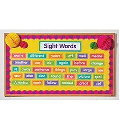 [9781338347555] MORE SIGHT WORDS BULLETIN BOARD SET(121pcs)