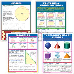 [MCP205] Exploring Geometry Poster Set (17''x22'')(43cmx55.9cm) 4 Posters