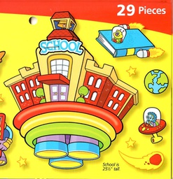 [T8147] Blast Off for School  BB Set (25.5''-64.7cm) tall school (29pcs)