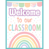 [TCR7472] Pastel Pop Welcome! To Our Classroom Chart 17''x22''(43cmx55cm)